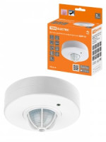 TDM датчик движения ИК потолочный ДДП-02, 1100W, 2-12м, 160(сбоку)+360(сверху) IP33 SQ0324-0005