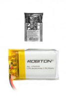 Ак-р Robiton LP502030-PCM 250mAh 3.7V Li-Pol с защитой
