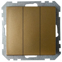 Bylectrica СТИЛЬ мех. 3 кл. выключателя бронза, (С0510-529 бронза)