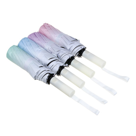 Зонт автомат, усиленный, стекловолокно, металл, пластик, ПЭ, винил, d103см, 10 спиц, 4 цвета, #2