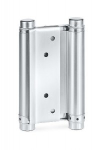 NOTEDO Пружинные петли для маятниковых дверей (барные) (2шт.) DAH-127 SSSatin серебро (20)