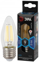 ЭРА F-LED свеча C35 E27 9W(770lm) 4000K 4K филамент (нитевидная) прозр. 100х35 B35-9W-840-E27 3225
