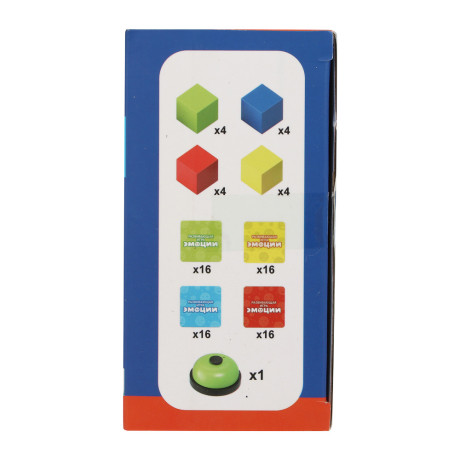 ИГРОЛЕНД Развивающая игра "Эмоции", PP, металл, 13х5,7х11см