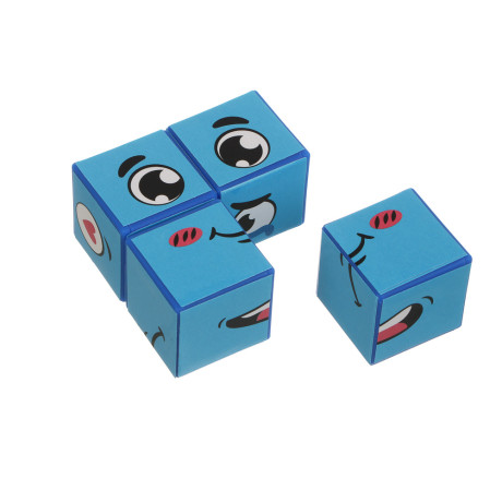 ИГРОЛЕНД Развивающая игра "Эмоции", PP, металл, 13х5,7х11см