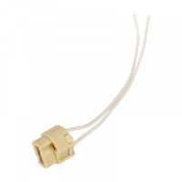 REXANT Патрон G9 керамический с проводом 15 см, белый 11-8879