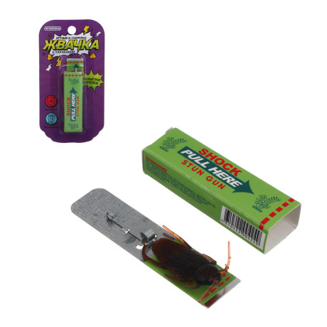ИГРОЛЕНД Игрушка - сюрприз "Жвачка с тараканом", 15х8см, PP, бумага