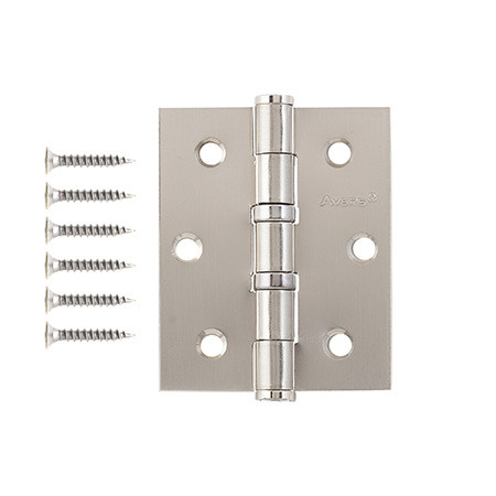 Петля AVERS 75х60-B2-NIS универсал 2подшипника (матовый никель)  \2 (12/96)