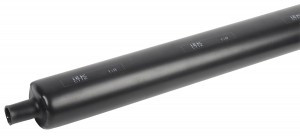 IEK термоусадка трубка СТТК 140/42 3:1 черная с клеем (уп.3м, цена за 1м) UMR-A2-140-42-31-K02