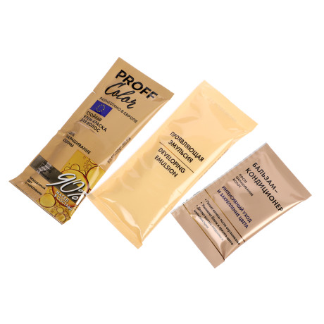 Краска для волос PROFF Color Роскошный черный, 115мл