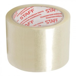 Скотч 72 мм х 66 м, STAFF, прозрач. 40 мкм, 440088