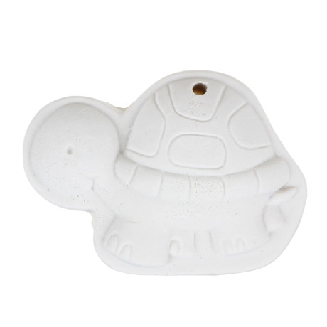 FLOMIK Фигуры для раскрашивания в форме зверят, 10 шт., краски, кисть, палитра в компл., ПВХ-банка