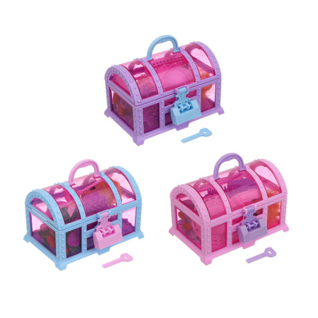 ИГРОЛЕНД Кукла 10 см с акс. в сундучке, 8 пр., PP, ABS 11,5х10х7,8 см