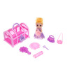 ИГРОЛЕНД Кукла 10 см с акс. в сундучке, 8 пр., PP, ABS 11,5х10х7,8 см