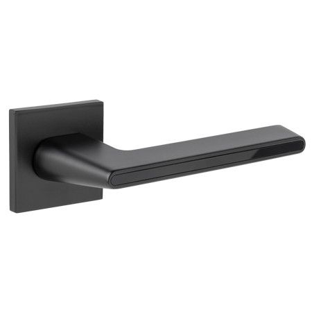 Ручки раздельные CODE DECO SLIM H-30118-A-BLM/B (черный матовый/черный)  \18