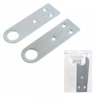 Проушина д/нав.замков 30х100 прямая цинк пара Инд.упаковка+ШК (цена за 2шт) (50) Кунгур