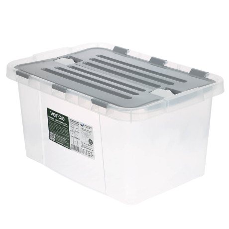 Контейнер для хранения VERDE 18л, полипропилен, 43,3x29,8x22,10см