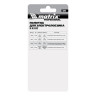 Полотна для электролобзика по металлу, 3 шт, T127D, 75 х 3 мм, HSS Matrix Professional