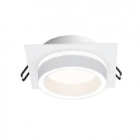 WOLTA св-к встраиваемый LUCE IP20 под лампу GX53 квадратный Белый 105x105x35 WH WDL-GX53/06W-S