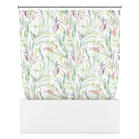 Шторка для ванной, таффета, 145x180см, ШТТФ056-21141