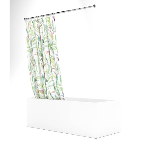 Шторка для ванной, таффета, 145x180см, ШТТФ056-21141
