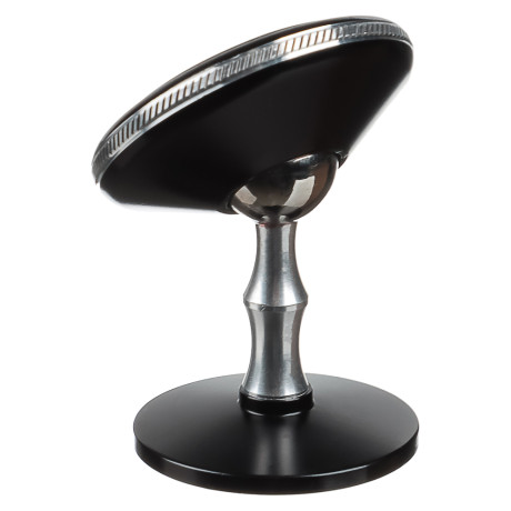 BY Держатель телефона магнитный, на панель, металлический, круглый, черный