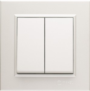 Makel Karea выкл. СУ 2 кл. жемчуг 56100003