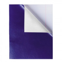 Тетрадь 48 л., бумвинил, офсет, 60 г/м2, клетка, с полями, синяя, HATBER, 48Т5бвB1, T080214