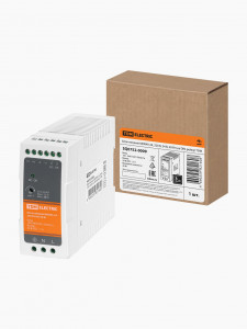 TDM блок питания MDR40-24, 220В, 24В, 40Вт, на DIN-рейку SQ0752-0009