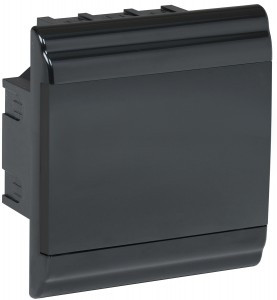 IEK PRIME бокс (корпус) пластик ЩРВ-П-6 встр.  IP41 ЧЕРНЫЙ MKP13-V-01-06-41-K02