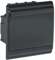 IEK PRIME бокс (корпус) пластик ЩРВ-П-6 встр.  IP41 ЧЕРНЫЙ MKP13-V-01-06-41-K02