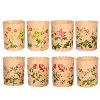 Набор форм пекарских бумажных (d60, h70 мм), 8 шт, арт hk53767