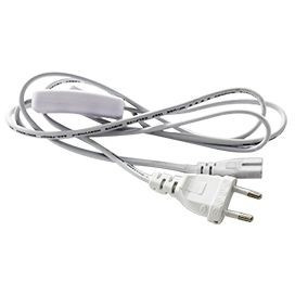 Ecola шнур питания 220V для линейных св-ков T5 вилка, общий выкл. 1м LT5RSSELT (10!)