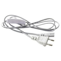 Ecola шнур питания 220V для линейных св-ков T5 вилка, общий выкл. 1м LT5RSSELT (10!)