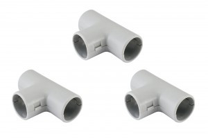TDM тройник соед. для трубы 25 мм (25шт, цена за шт.) (25!) SQ0405-0023
