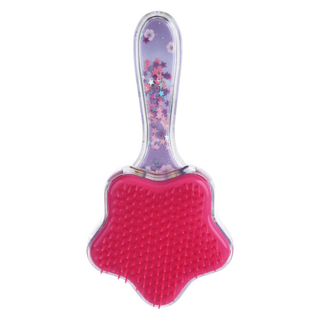 ЮНИLOOK Расческа массажная детская, пластик, 19х9см/17х9см, 3 дизайна, арт.2