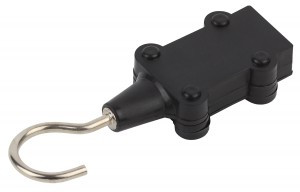 ЭРА Заглушка д/гирлянды Белт Лайт с крюком, 2жил., черный ERABL- ZK 6061
