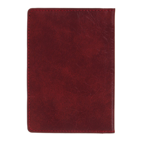 ЮL Обложка для паспорта с окном, ПУ, 14х10см, 2-3 цвета