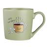 MILLIMI Чашка кофе Кружка 390мл, фарфор, 4 дизайна