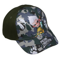 BY Русские Супергерои Кепка детская р.54, 50% хлопок, 50% полиэстер, цвет хаки, дизайн Леший