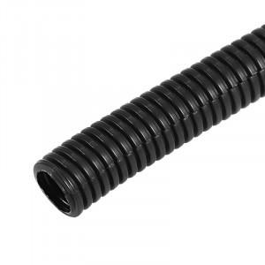 Труба автомоб. гофр. ПП d 11,5 мм (бухта 50 м) разрезная (черно-серый) DKC (ДКС) (50!) 15-1250