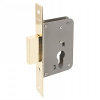 АЛЛЮР Замок врезной б/руч 6040 PB без ц/мех (30)