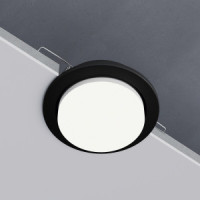 Elektrostandard св-к встр 1035 под сменную лампу GX53 WH черный a069360