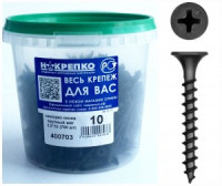 Саморез оксид по дереву крупный шаг 3,5*32 (700 шт EC) ведро НАКРЕПКО 400703