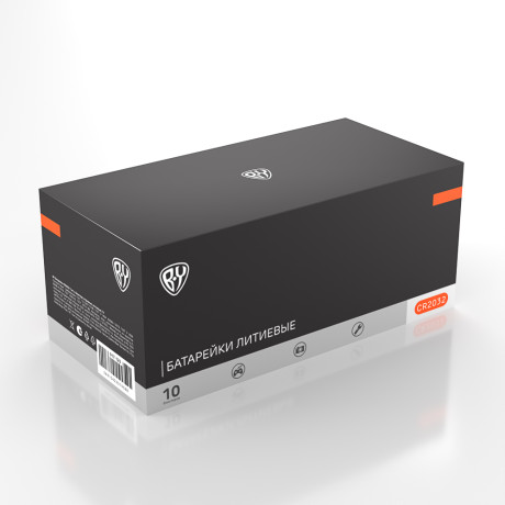 BY Батарейки CR2032 5шт в блистере, отрывные, литиевые 3V