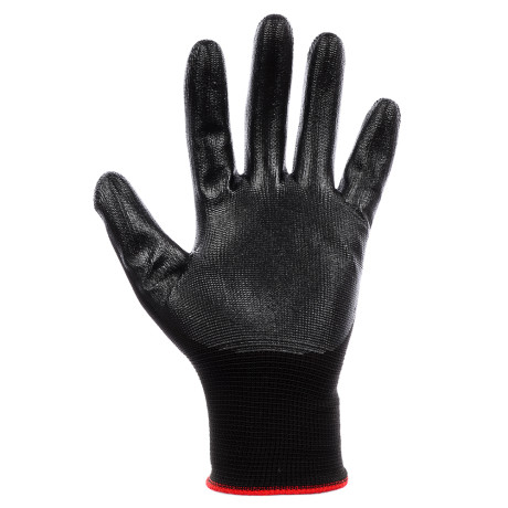 INBLOOM Перчатки садовые нейлоновые с нитриловым полуобливом, 10 размер, 23.5см, 30г