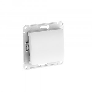 Systeme Electric GLOSSA мех. выкл. (перекл. проходн) СУ 1 кл. 10А (автоклеммы)БЕЛЫЙ GSL000161S (20!)