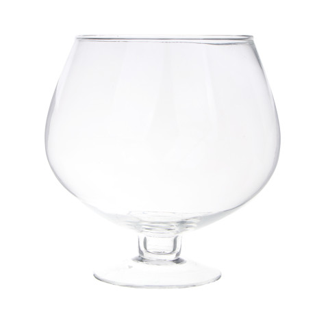 Ваза, 10х13,5х18,5 см, 3 л, стекло, прозрачная