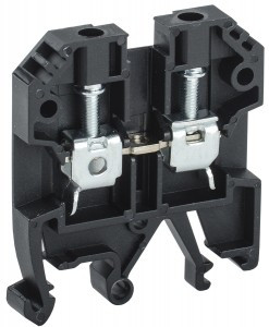 IEK Клемма винтовая КВИ-4мм2 черная YZN30-004-K02