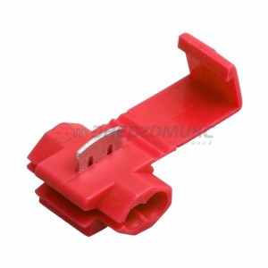 REXANT зажим прокалывающий ответвит. ЗПО-1 0,5-1,5мм2 красный (100шт, цена за шт) 08-0761