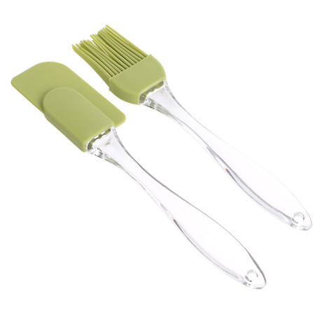 VETTA Набор для выпечки 2пр (кисточка 16см, лопатка 18см), силикон